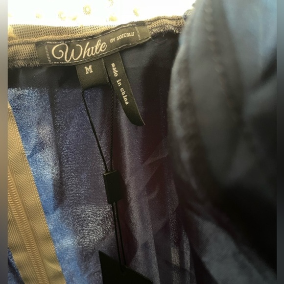 White by Soiéblu Embellished Gown with Sequins and Jewels - Picture 13 of 16